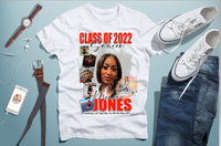 
              Class of 2022 - 6 Photo Custom Tee
            