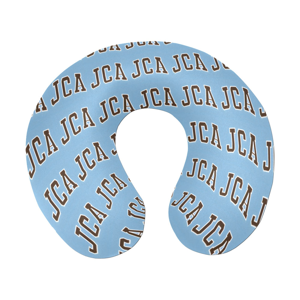 JCA Custom U-Shape Travel Pillow - Blue