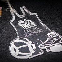 Wrestling Singlet Ornament - Custom - Made to Order