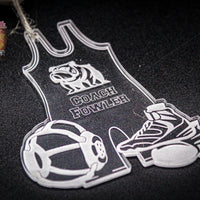 Wrestling Singlet Ornament - Custom - Made to Order