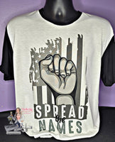 
              Spread The Names Tee
            
